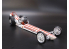 MPC maquette voiture 940 RAMCHARGER MOTEUR AVANT DRAGSTER 1/25
