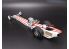 MPC maquette voiture 940 RAMCHARGER MOTEUR AVANT DRAGSTER 1/25