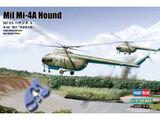 Hobby Boss maquette Helico 87226 Mil Mi-4A Hound 1/72