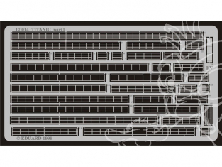 Eduard photodecoupe bateau 17014 RMS Titanic 1/400