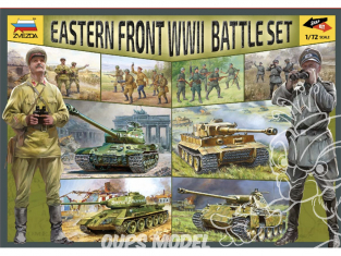 ZVEZDA set 5203 Set de Combat Front Est 1/72