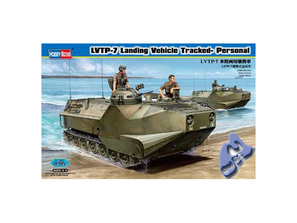 HOBBY BOSS maquette militaire 82409 LVTP-7 Landing Vehicle Track