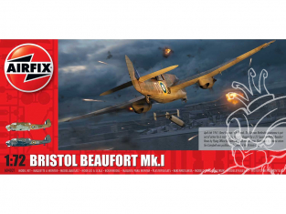 AIRFIX maquettes avion A04021 Bristol Beaufort Mk.1 1:72