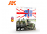 Ak Interactive livre AK130001 LES BRITANNIQUES EN GUERRE en Anglais et Espagnol