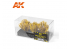 AK interactive Diorama series ak8218 Arbustes buissons JAUNE CLAIR 4-5CM 1:35 / 75MM / 90MM
