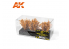 AK interactive Diorama series ak8217 Arbustes buissons JAUNE FONCÉ 4-5CM 1:35 / 75MM / 90MM