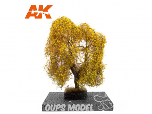 AK interactive Diorama series ak8186 SAULE PLEUREUR en AUTOMNE 1:72 / 1:48 / H0