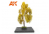 AK interactive Diorama series ak8191 Arbre BOULEAU en AUTOMNE 1:35 / 1:32 / 54mm