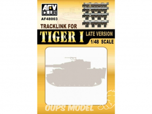 Afv Club maquette militaire 48003 CHENILLES POUR TIGRE I 1/48