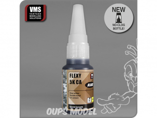 VMS CM10 Flexy 5K CA Black - Colle cyano 5K noir 20g