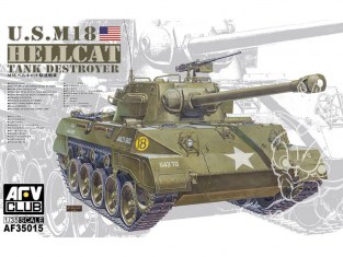 Afv Club maquette militaire 35015 Chasseur de chars U.S. M18 Hellcat 1/35