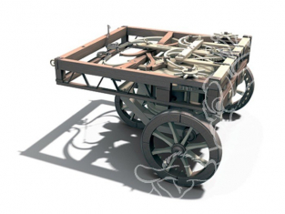 Italeri Maquette serie Leonardo da Vinci 3101 Chariot auto propu