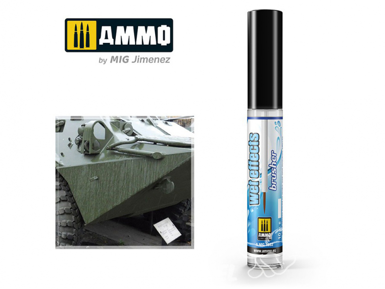 MIG Brusher 1802 Effets d'humidité peinture avec applicateur 10ml