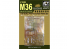 AFV Club chenille AG35013 Kit photodecoupe pour un M36 Jackson 1/35