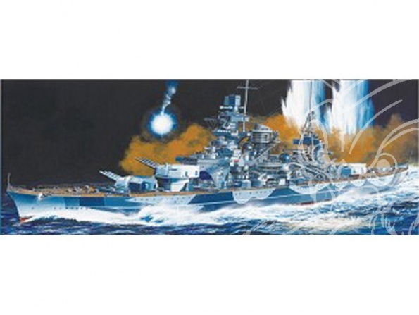 DRAGON maquette bateau 1040 Scharnhorst 1942 1/350