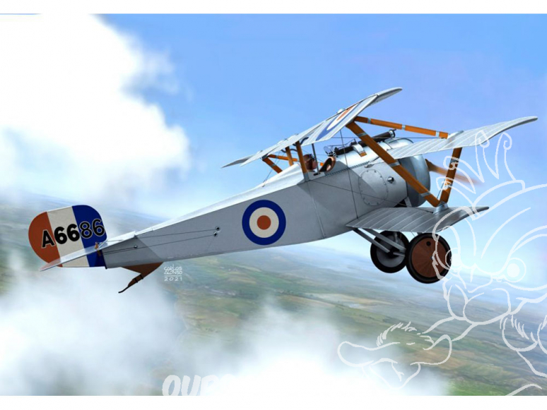 KP Model kit avion KPM0255 Nieuport Triplane RFC/RNAS 1/72