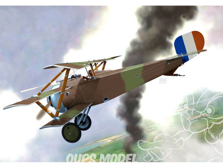 KP Model kit avion KPM0256 Nieuport Triplane France 1/72