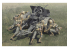 Hobby Boss maquette figurines 84418 équipage Groupe d&#039;artillerie anti-aérienne allemand 20mm Flak38 1/35