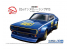 Aoshima maquette voiture 61046 Nissan Skyline 2000GT-R KPGC110 73 1/24