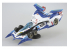 Aoshima maquette voiture 59104 Vasurada AKF-0/G Lifting turn mode Cyber Formula 1/24