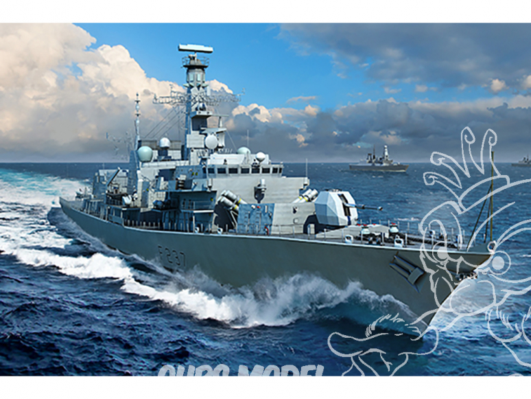 TRUMPETER maquette bateau 06721 Frégate HMS TYPE 23 Westminster (F237) 1/700