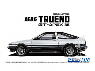 Aoshima maquette voiture 61411 Toyota AE86 Trueno Sprinter GT-APEX 1985 1/24