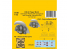 Cmk kit d’amélioration 5140 DH.82 Tiger Moth Instrument P. avec boussoles et hiloire, correction S. 1/32