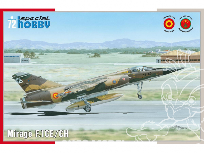 Special Hobby maquette avion 72289 Mirage F.1 CE/CH 1/72