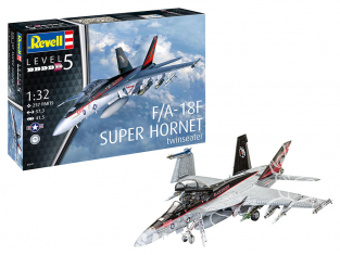 Revell maquette avion 03847 F/A-18F Super Hornet 1/32