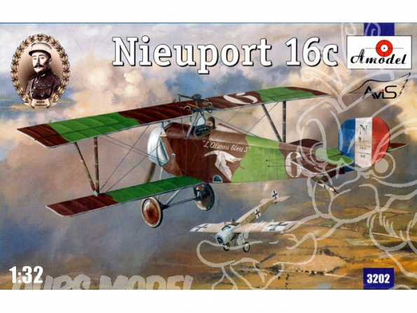 A Model maquettes avion 3202 NIEUPORT 16c 1/32