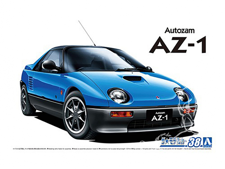 Aoshima maquette voiture 61527 Mazda PG6SA AZ-1 Autozam 1992 1/24