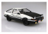 Aoshima maquette voiture 59579 Toyota AE86 Sprinter Trueno Initial D Fujiwara Takumi 1/24