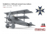 Meng maquette avion QS-003S Fokker Dr.I, Maître du Ciel Blue Max, la légende de la gloire 1/24