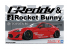 Aoshima maquette voiture 61862 Toyota GT86 GReddy &amp; Rocket Bunny 2012 1/24