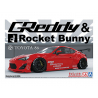 Aoshima maquette voiture 61862 Toyota GT86 GReddy & Rocket Bunny 2012 1/24