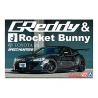 Aoshima maquette voiture 61879 Toyota GT86 GReddy & Rocket Bunny 2012 SpeedHunters 1/24