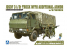 Aoshima maquette militaire 12086 JGSDF 3 1/2t Camion blindé avec 6 figurines 1/72