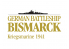 Amati bateau bois 1614 Cuirassé Bismarck Kriegsmarine 1941 1/200
