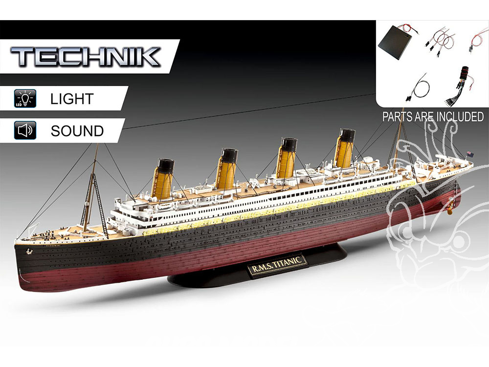 Maquette bateau en bois : RMS Titanic