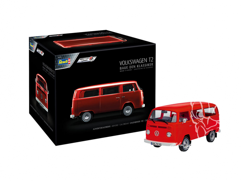 Revell kit 01034 Calendrier de l'Avent VW T2 Bus 1/24