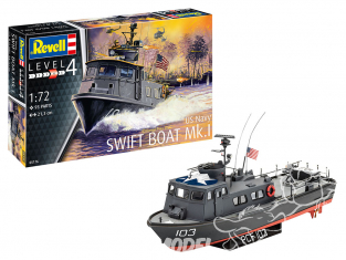 Revell bateau 05176 US Navy SWIFT BOAT Mk.I 1/72