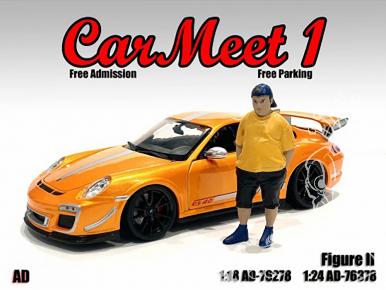 American Diorama figurine AD-76378 Car Meet 1 - Figurine II 1/24