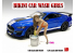 American Diorama figurine AD-76364 Bikini car wash girl - Cindy 1/24