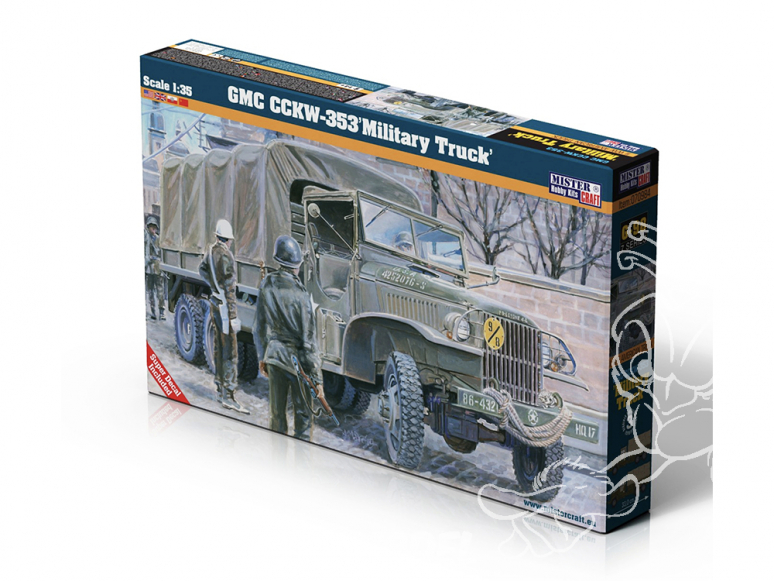 Master CRAFT maquette militaire 070984 Camion G-98 GMC CCKW-353 1/35