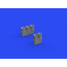 Eduard kit d'amelioration avion brassin 648683 Pipes d'échappement F6F Eduard 1/48
