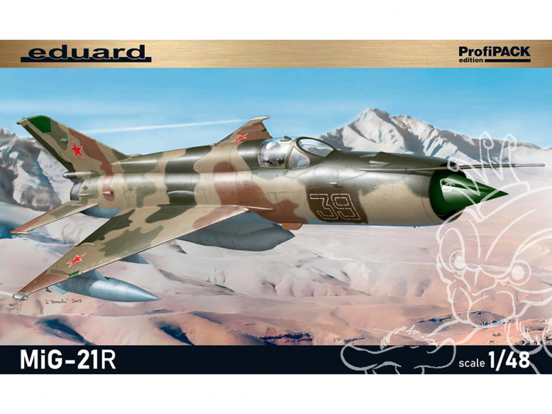 EDUARD maquette avion 8238 Mig-21R ProfiPack Edition Réédition 1/48