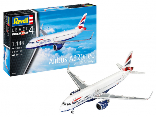 Revell maquette avion 03840 Airbus A320 neo British Airways 1/144