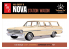 AMT maquette voiture 1202 1963 Chevy II Nova Station Wagon &quot;Craftsman Plus Series&quot; 1/25