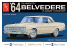 AMT maquette voiture 1188 1964 PLYMOUTH BELVEDERE (W-SLANT 6 ENGINE ET V8) 1/25