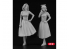 Hasegawa maquette voiture 29110 Deux Figure de filles américaines des années 50 1/24
